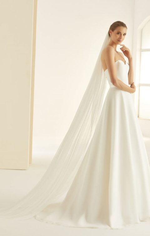 Bianco evento - S363 (pailleté) 2m20